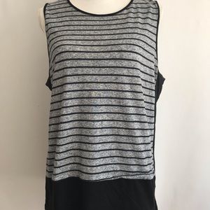 Athleta stripped workout fitness yoga top